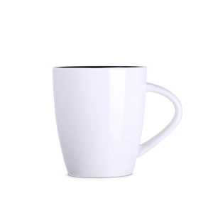 Kubek Joy 250ml biały/czarny (M008)