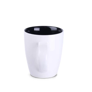 Kubek Joy 250ml biały/czarny (M008)