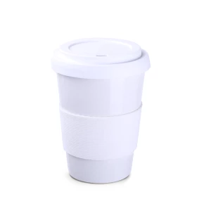 Kubek Coffee2go Classic 350ml biały/biały (M514)