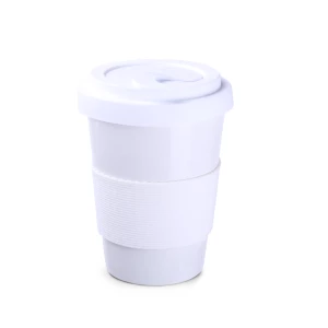 Kubek Coffee2go Lock 350ml biały/biały (M515)