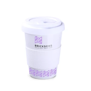 Kubek Coffee2go Lock 350ml biały/biały (M515)