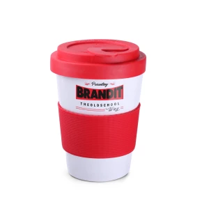 Kubek Coffee2go Lock 350ml czerwony/czerwony (M515)