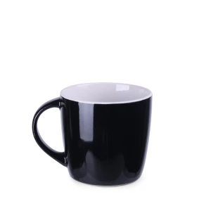 Kubek Handy 300ml czarny/biały (M038)