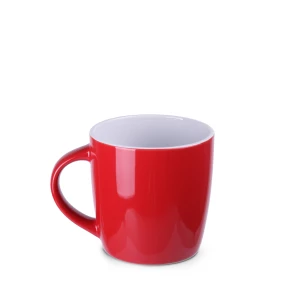 Kubek Handy 300ml czerwony/biały (M038)