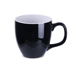 Kubek Americano Duo 450ml czarny/biały (M417)