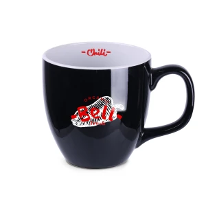 Kubek Americano Duo 450ml czarny/biały (M417)