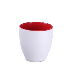 Kubek Americano Small Pure 250ml biały/czerwony (M467)