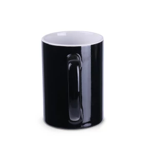 Kubek Anna 280ml czarny/biały (M049)
