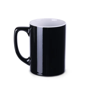 Kubek Anna 280ml czarny/biały (M049)