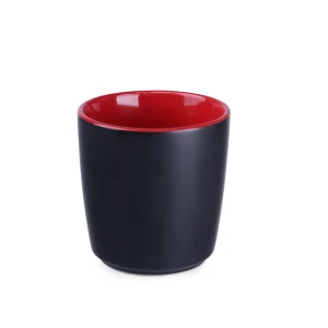 Kubek Barrel Supreme 250ml czarny/czerwony (M465)