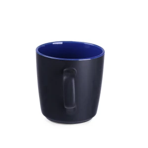 Kubek Barrel Supreme 250ml czarny/refex blue (M465)