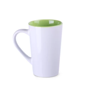 Kubek Fresh 300ml biały/jasnozielony (M103)