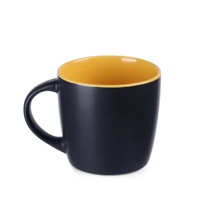 Kubek Handy Supreme 300ml czarny/żółty (M067)