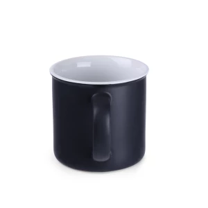 Kubek Loft Supreme 310ml czarny/biały (M461)