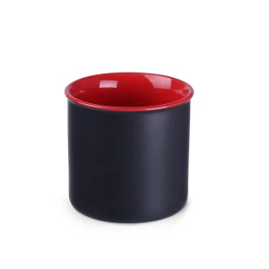 Kubek Loft Supreme 310ml czarny/czerwony (M461)