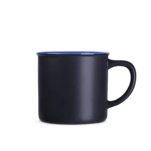 Kubek Loft Supreme 310ml czarny/refex blue (M461)