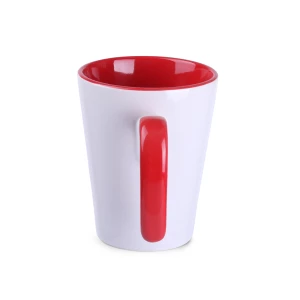 Kubek Open 270ml biały/czerwony (M100)