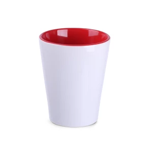 Kubek Open 270ml biały/czerwony (M100)