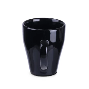 Kubek Round 260ml czarny/czarny (M053)