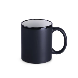 Kubek Tomek Supreme 300ml czarny/biały (M102)