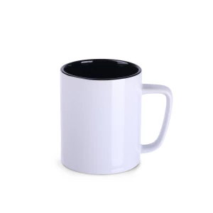 Kubek Tommy Duo 310ml biały/czarny (M469)