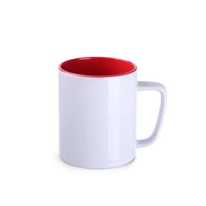 Kubek Tommy Duo 310ml biały/czerwony (M469)
