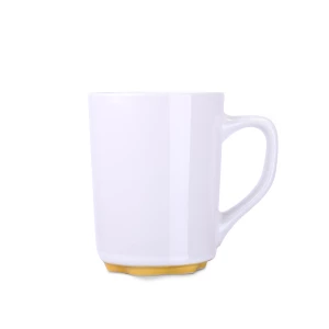 Kubek Ivory 300ml biały/żółty (M498)
