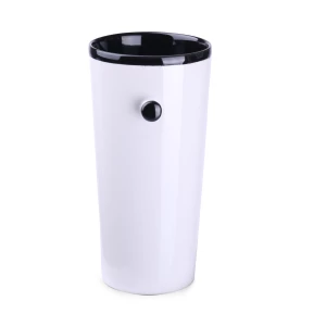 Kubek Idea 390ml biały/czarny (M494)