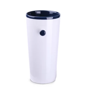 Kubek Idea 390ml biały/granatowy (M494)