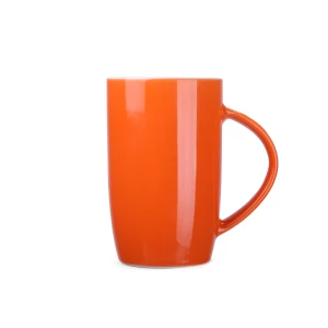 Kubek Fox 270ml pomarańczowy/biały (M496)