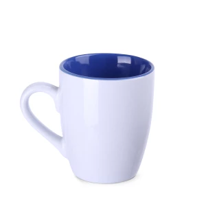 Kubek Ilona Duo 300ml biały/refex blue (M508)