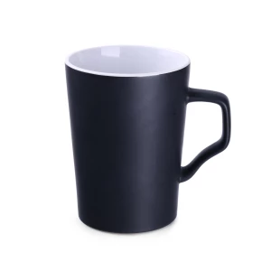 Kubek Glen Supreme 380ml czarny/biały (M511)
