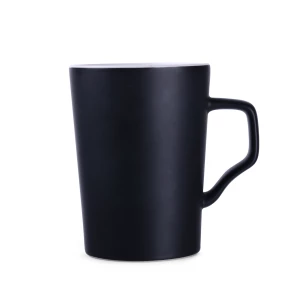 Kubek Glen Supreme 380ml czarny/biały (M511)