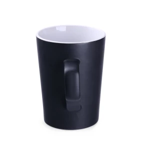 Kubek Glen Supreme 380ml czarny/biały (M511)