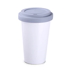 Kubek Freedom Classic 300ml biały/szary (M118)