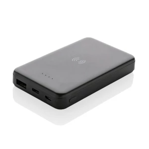 Power bank 5000 mAh, ładowarka bezprzewodowa 5W (P322.621)