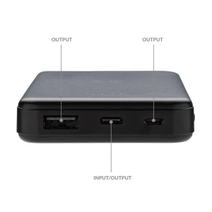 Power bank 5000 mAh, ładowarka bezprzewodowa 5W (P322.621)