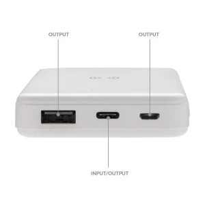 Power bank 5000 mAh, ładowarka bezprzewodowa 5W (P322.623)
