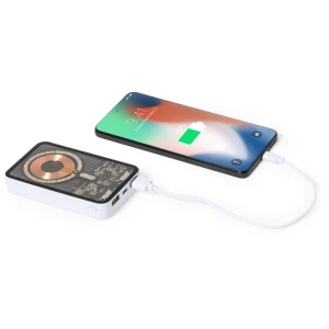 Magnetyczny bezprzewodowy power bank 5000 mAh, ładowarka bezprzewodowa 15W (V1335-02)