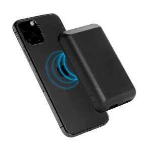 Magnetyczny, bezprzewodowy power bank 5000 mAh, 5W (P322.281)