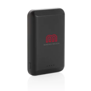 Magnetyczny, bezprzewodowy power bank 5000 mAh, 5W (P322.281)