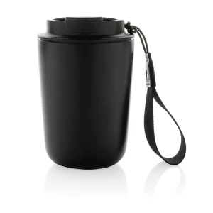 Kubek termiczny 380 ml Cuppa, stal nierdzewna z recyklingu (P435.021)