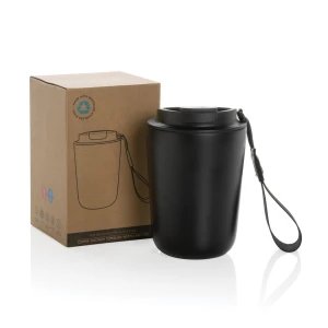 Kubek termiczny 380 ml Cuppa, stal nierdzewna z recyklingu (P435.021)