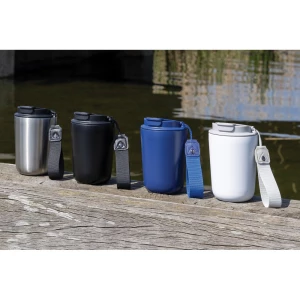 Kubek termiczny 380 ml Cuppa, stal nierdzewna z recyklingu (P435.022)