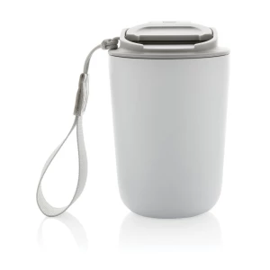Kubek termiczny 380 ml Cuppa, stal nierdzewna z recyklingu (P435.023)