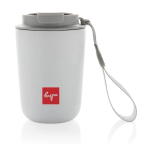 Kubek termiczny 380 ml Cuppa, stal nierdzewna z recyklingu (P435.023)