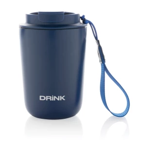 Kubek termiczny 380 ml Cuppa, stal nierdzewna z recyklingu (P435.025)