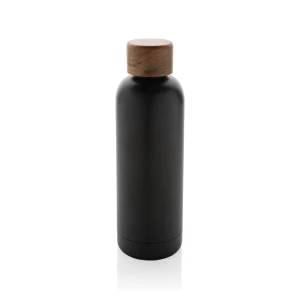 Butelka termiczna 500 ml Wood, stal nierdzewna z recyklingu (P435.531)