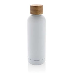 Butelka termiczna 500 ml Wood, stal nierdzewna z recyklingu (P435.533)