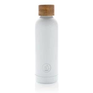 Butelka termiczna 500 ml Wood, stal nierdzewna z recyklingu (P435.533)